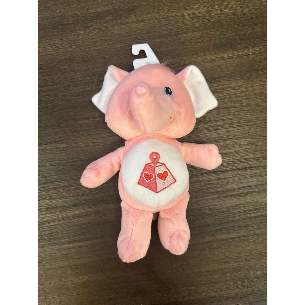 2004 Care Bear Cousins  10" Plush Lotsa Heart Elephant